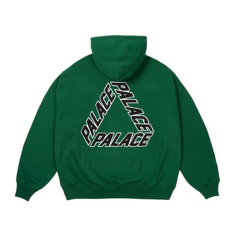 Palace ATHLIQUE P3 HOOD RACEY GREEN - Colorway