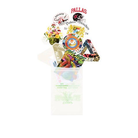 Palace AUTUMN STICKER PACK MULTI - Colorway