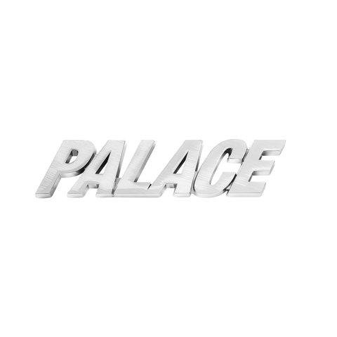 Palace CAR BADGE SILVER - Colorway