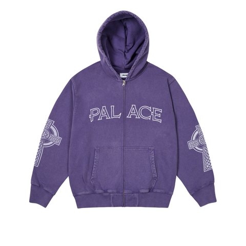 Palace CELTIC ZIP HOOD PURP - Colorway