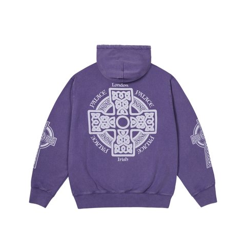 Palace CELTIC ZIP HOOD PURP - Colorway
