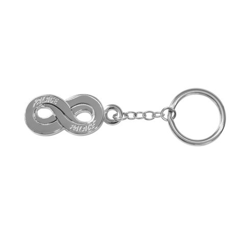 Palace CHAIN LINK KEYRING SILVER - Colorway