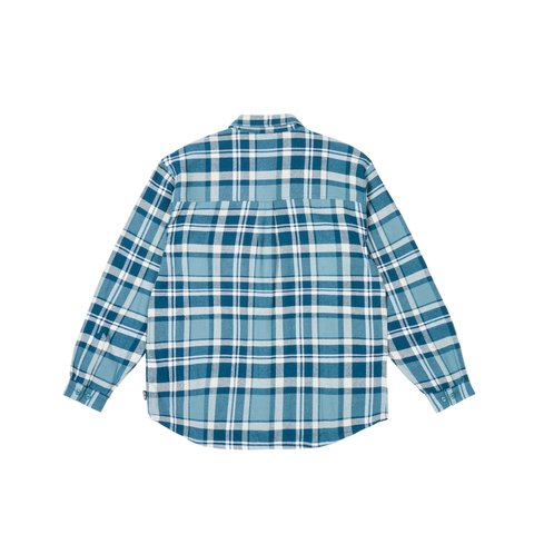 Palace CHECK SHIRT NAVY - Colorway
