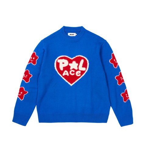 Palace COSY KNIT BLUE BERRY - Colorway
