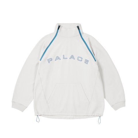 Palace DOUBLE ZIP FUNNEL CONCRETE GREY - Colorway