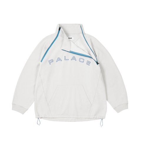 Palace DOUBLE ZIP FUNNEL CONCRETE GREY - Colorway