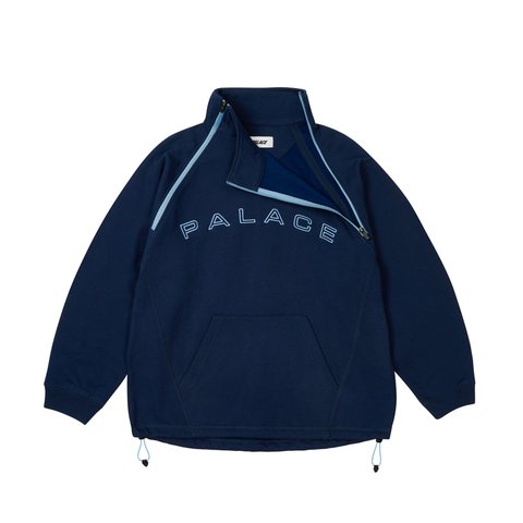 Palace DOUBLE ZIP FUNNEL NAVY - Colorway