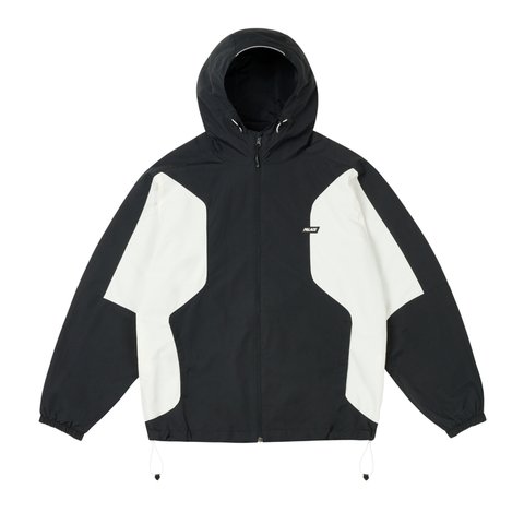 Palace DUO SHELL JACKET BLACK / WHITE - Colorway