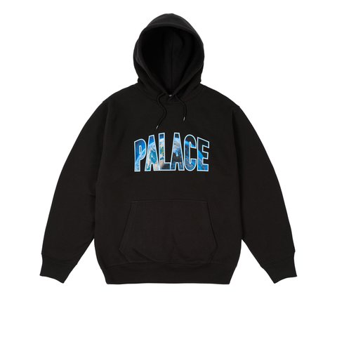 Palace EARTHY HOOD BLACK - Colorway