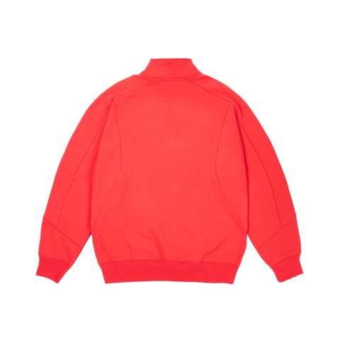 Palace FERGHAUS 1/4 ZIP TOMATO RED - Colorway
