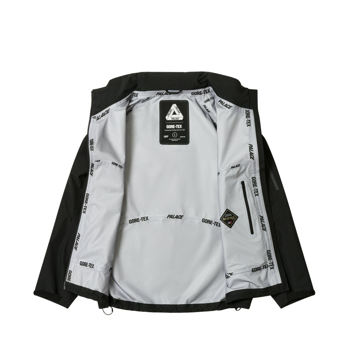 ジャケット・アウター 2024 Palace GORE-TEX 3L M-TEK Jacket GORE-TEX 3L M-TEK JACKET BLACK - Autumn 2024 - Palace