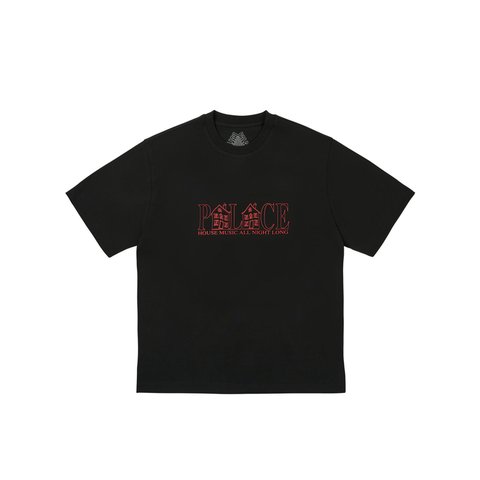 Palace HOUSE T-SHIRT BLACK - Colorway