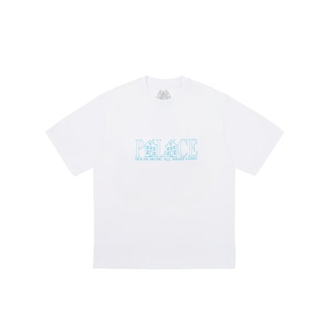 Palace HOUSE T-SHIRT WHITE - Colorway