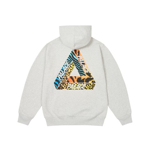 Palace JUNGLE DREAM HOOD GREY MARL - Colorway