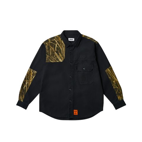 Palace MAXIMUM OVERSHIRT BLACK - Colorway