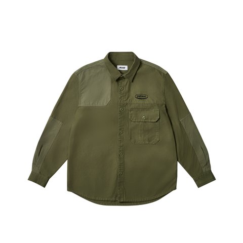 Palace MAXIMUM OVERSHIRT THE DEEP GREEN - Colorway