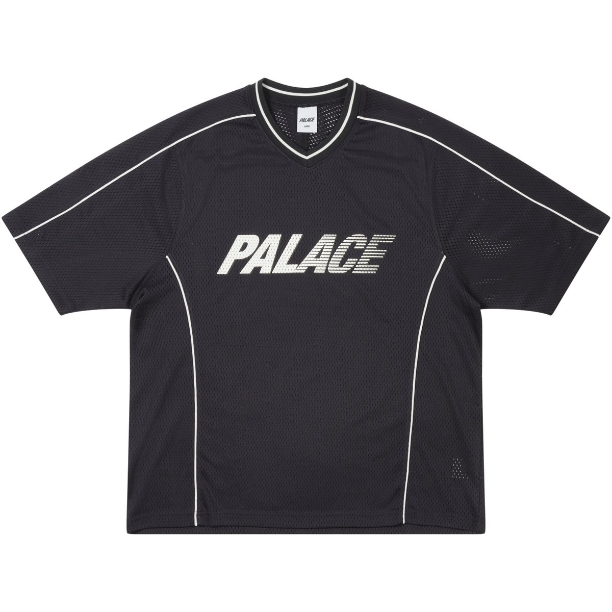 Palace MESH JERSEY BLACK (Autumn 2024)