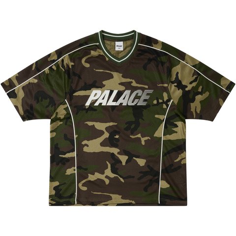 MESH JERSEY WOODLAND CAMO