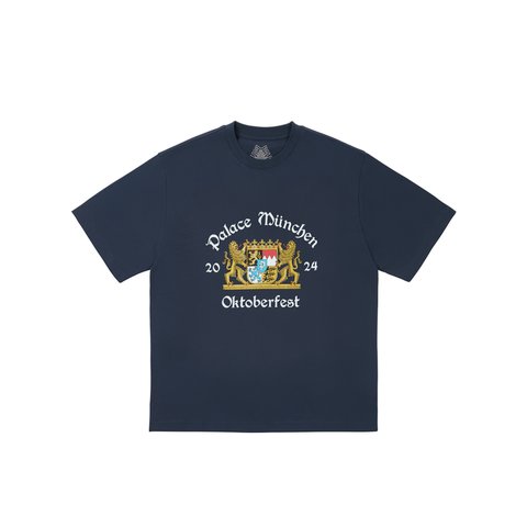 Palace OKTOBERFEST T-SHIRT NAVY - Colorway