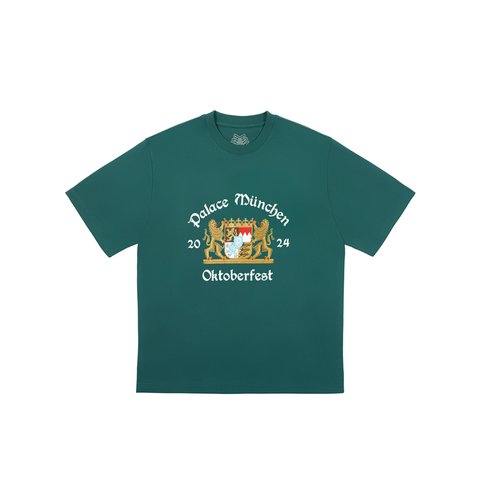 Palace OKTOBERFEST T-SHIRT RACEY GREEN - Colorway
