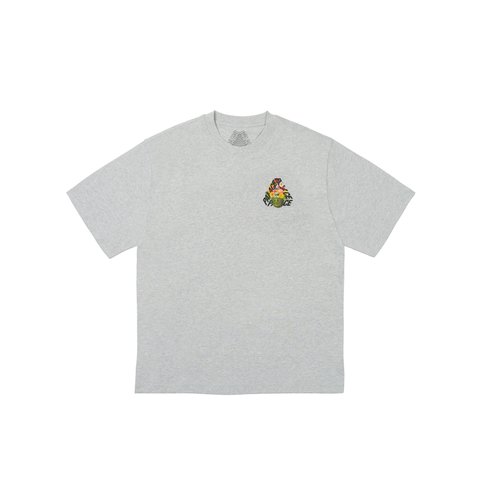 Palace P-3 PUNCH T-SHIRT GREY MARL - Colorway