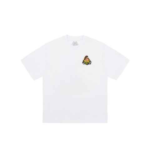Palace P-3 PUNCH T-SHIRT WHITE - Colorway