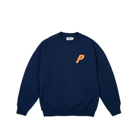 Palace P3 GLITTER CREW NAVY - Colorway