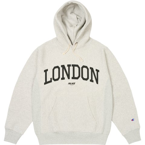Palace PALACE CHAMPION SHOP HOOD LONDON GREY MARL