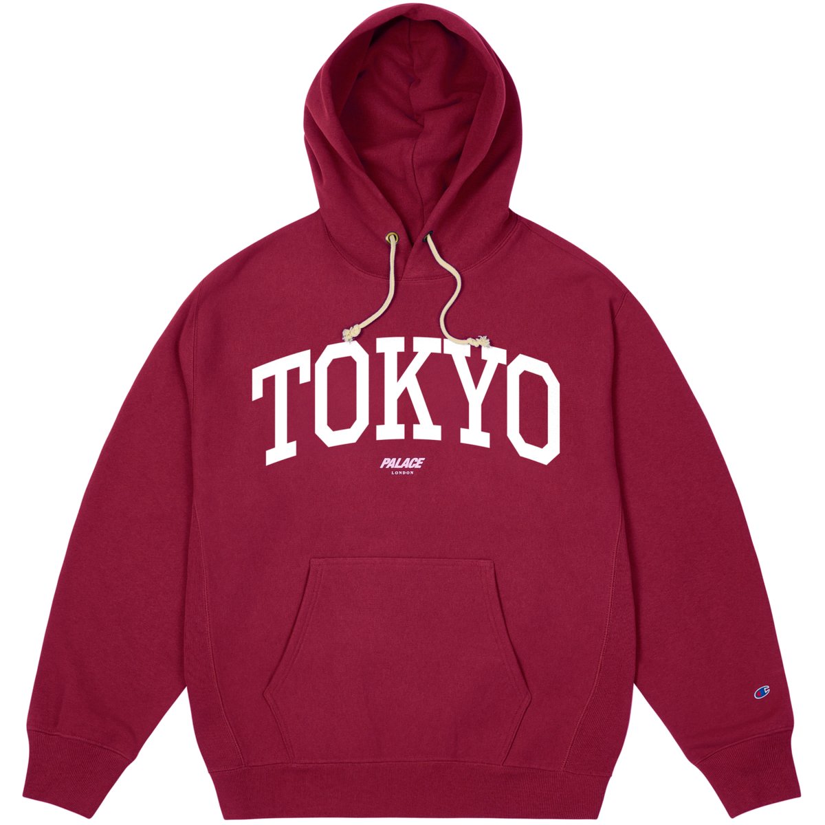 Palace PALACE CHAMPION SHOP HOOD TOKYO BURGUNDY (Autumn 2024)