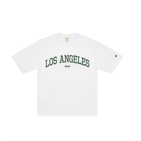 Palace PALACE CHAMPION SHOP T-SHIRT LOS ANGELES WHITE