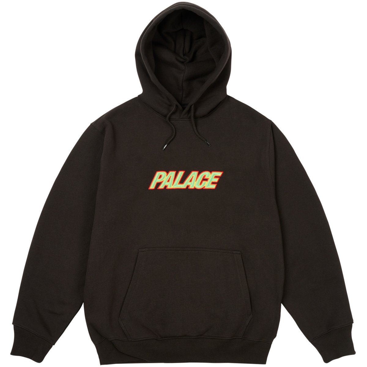 Palace PALACE FONT HOOD BLACK (Autumn 2024)