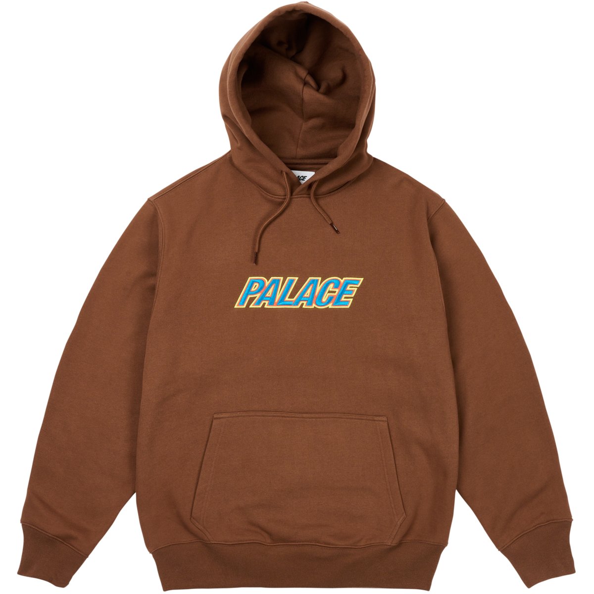 Palace PALACE  FONT HOOD CAKED BROWN (Autumn 2024)
