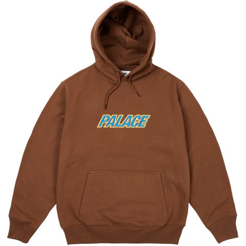 PALACE  FONT HOOD CAKED BROWN