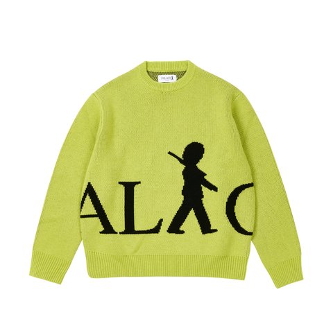Palace PALACE GUARD KNIT LIME - Colorway