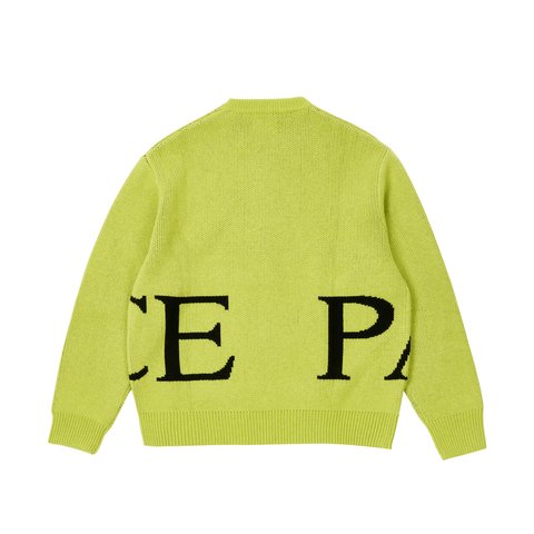 Palace PALACE GUARD KNIT LIME - Colorway