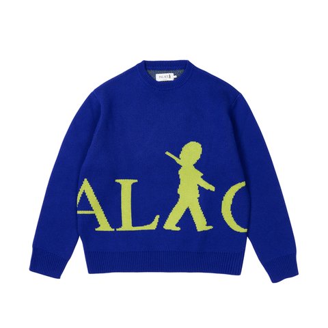 Palace PALACE GUARD KNIT ROYAL BLUE - Colorway