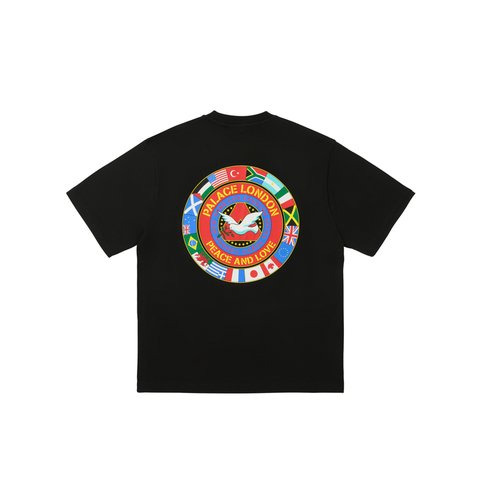 Palace PALACE NATIONS T-SHIRT BLACK - Colorway