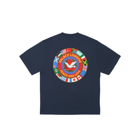 Palace PALACE NATIONS T-SHIRT NAVY - Colorway