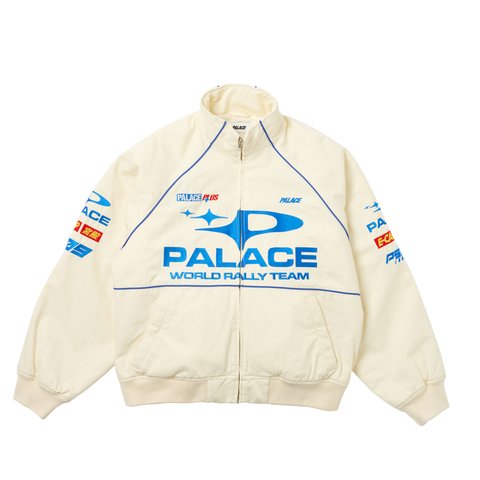 Palace PALLY RALLY JACKET OFF WHITE - Colorway