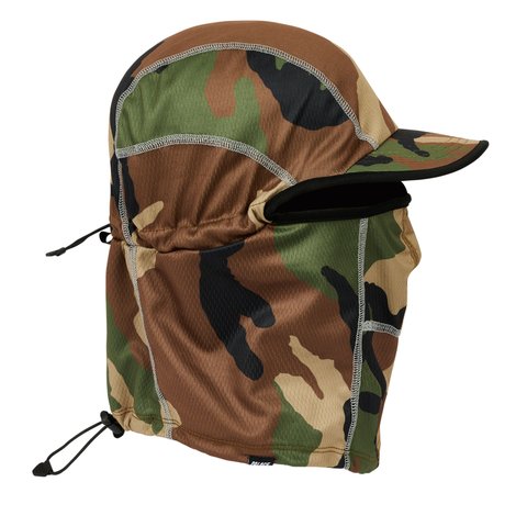 Palace PALTECH PEAK BALACLAVA WOODLAND CAMO - Colorway