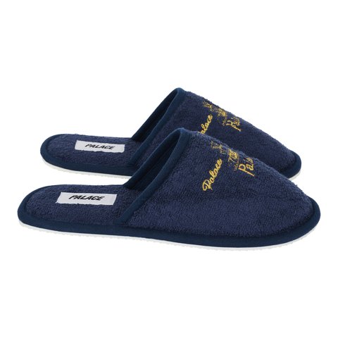 Palace TERRY SLIPPER NAVY - Colorway