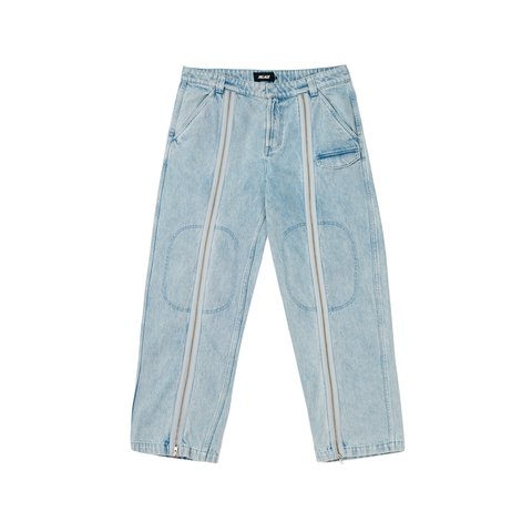 Palace ZIPPED FLIGHT TROUSER STONE WASH - Colorway