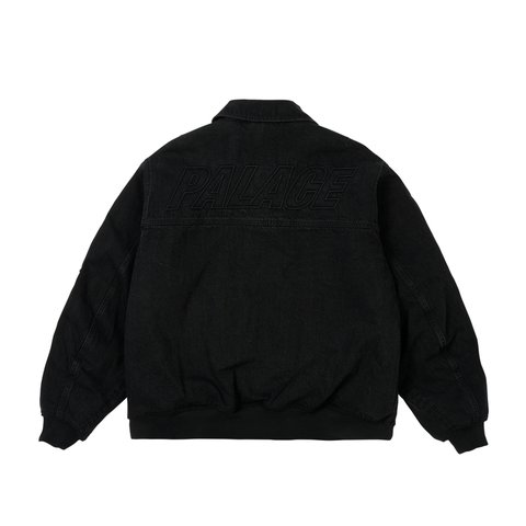 Palace ZIPPED MA-1 BOMBER JACKET BLACK - Colorway