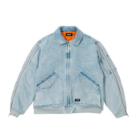 Palace ZIPPED MA-1 BOMBER JACKET STONE WASH - Colorway