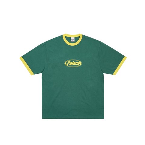 Palace ELIPSE RINGER T-SHIRT RACEY GREEN - Colorway