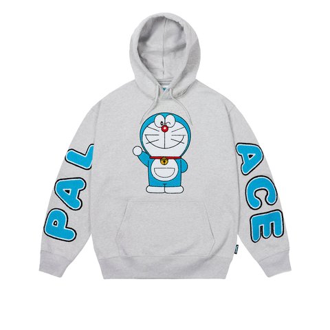 Palace PALACE DORAEMON HOOD GREY MARL - Colorway