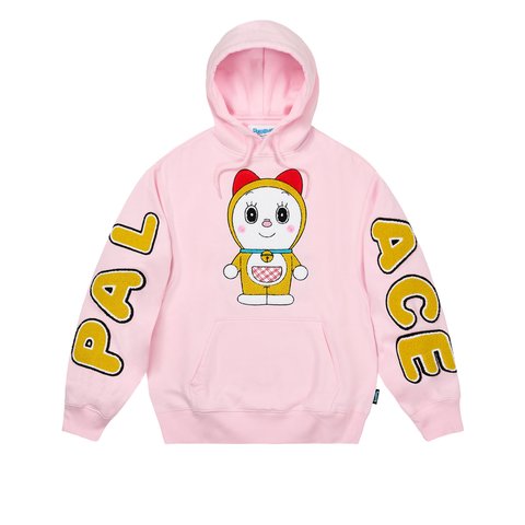 Palace PALACE DORAEMON HOOD PINK - Colorway