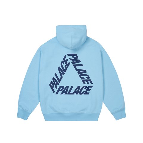 Palace P3 PRINT HOOD SKYLINE BLUE - Colorway