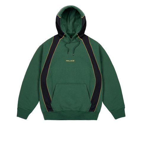 Palace P-LINE HOOD RACEY GREEN - Colorway