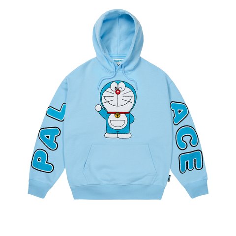 Palace PALACE DORAEMON HOOD BLUE - Colorway